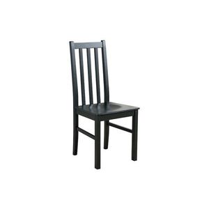 DREWMIX Jídelní židle z masivu BACH 10 D, černá 43x94x40 černá obraz