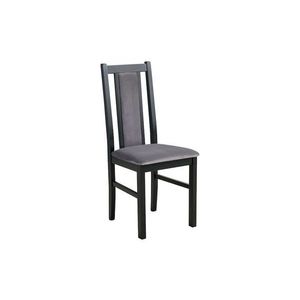 DREWMIX Jídelní židle z masivu BACH 14, černá 22 43x94x40 černá obraz
