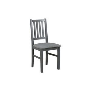 DREWMIX Jídelní židle z masivu NIKO 7, šedá 43x90x40 šedá obraz