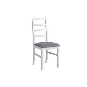 DREWMIX Jídelní židle z masivu NIKO 8, bílá 90 43x90x40 bílá obraz