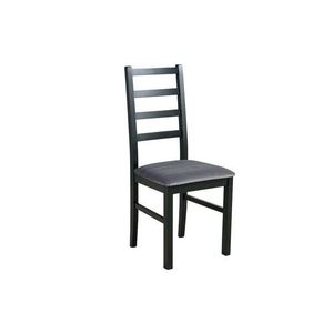 DREWMIX Jídelní židle z masivu NIKO 8, černá 22 43x90x40 černá obraz