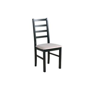 DREWMIX Jídelní židle z masivu NIKO 8, černá 2 43x90x40 černá obraz