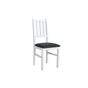 DREWMIX Jídelní židle z masivu BACH 4, bílá 96 43x90x40 bílá obraz