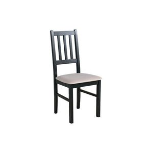 DREWMIX Jídelní židle z masivu BACH 4, černá 2 43x90x40 černá obraz