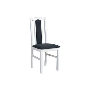 DREWMIX Jídelní židle z masivu BACH 4, bílá 96 43x96x40 bílá obraz