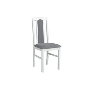 DREWMIX Jídelní židle z masivu BACH 4, bílá 90 43x96x40 bílá obraz