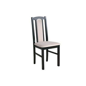 DREWMIX Jídelní židle z masivu BACH 4, černá 2 43x96x40 černá obraz