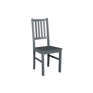 DREWMIX Jídelní židle z masivu NIKO 7 D, šedá 43x90x40 šedá obraz