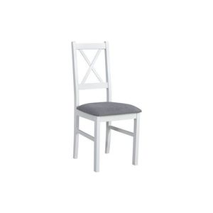 DREWMIX Jídelní židle z masivu NIKO 10, bílá 90 43x90x40 bílá obraz