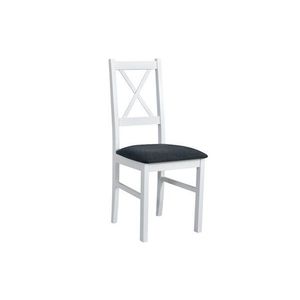 DREWMIX Jídelní židle z masivu NIKO 10, bílá 96 43x90x40 bílá obraz