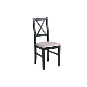 DREWMIX Jídelní židle z masivu NIKO 10, černá 2 43x90x40 černá obraz