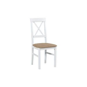 DREWMIX Jídelní židle z masivu NIKO 14, bílá 20 43x90x40 bílá obraz