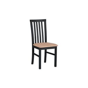 DREWMIX Jídelní židle z masivu MANILA 1, černá 43x93x40 černá obraz