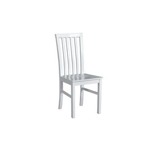 DREWMIX Jídelní židle z masivu MANILA 1 D, bílá 43x93x40 bílá obraz