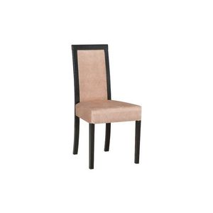 DREWMIX Židle z masivu RIO 3, černá 292 45x93x41 černá obraz