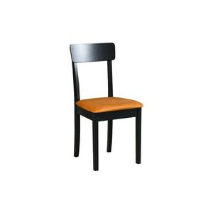 DREWMIX Židle z masivu HULL 1, černá 296 43x87x42 černá obraz
