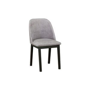 DREWMIX Čalouněná židle z masivu MOLO 1, černá 302 45x82x45 černá obraz