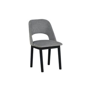 DREWMIX Čalouněná židle z masivu MOLO 2, černá 93 45x82x45 černá obraz