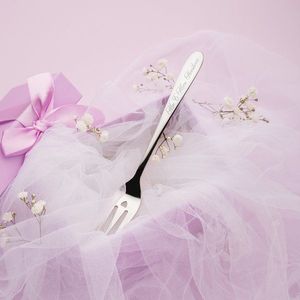 Vidlička na moučník se srdíčkem - Love Cutlery obraz