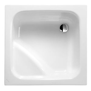 POLYSAN VISLA hluboká sprchová vanička, čtverec 80x80x29cm, bílá 50111 obraz