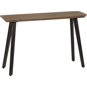 Hnědý konzolový stolek z jedlového dřeva 33x120 cm Paul – Ixia obraz