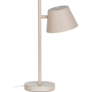Krémová stolní lampa (výška 44 cm) Simplico – Ixia obraz