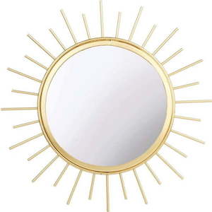 Kulaté zrcadlo zlaté barvy Sass & Belle Monochrome, ø 24 cm obraz