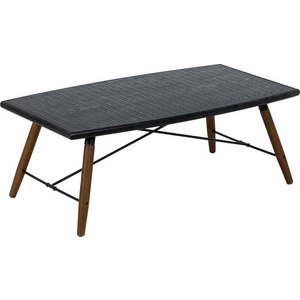Černý kovový konferenční stolek 60x109, 5 cm Oslo – Ixia obraz