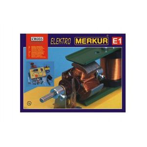 MERKUR E1 Stavebnice elektřina, magnetizmus v krabici 36x28x8cm obraz