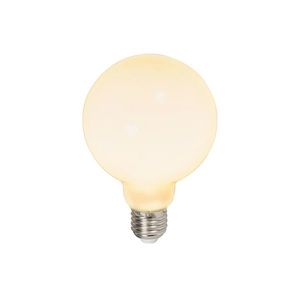 E27 stmívatelná LED lampa G95 opálová 7, 5W 806 lm 2700K obraz