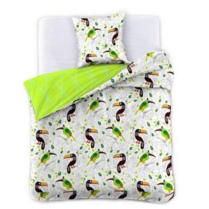 Bavlněné povlečení DecoKing Ducato TOUCAN, velikost 135x200+50x75*1 obraz