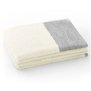 Bavlněný ručník AmeliaHome Aria bílý, velikost 50x90 obraz