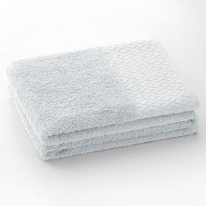 Bavlněný ručník DecoKing Andrea šedý, velikost 50x90 obraz