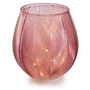 AmeliaHome LED dekorace Murcia pudrově růžová, velikost 16*17, 5 obraz