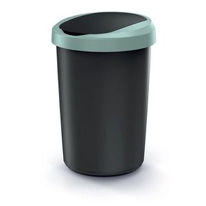 Prosperplast Odpadkový koš COMPACTO 40 L černý/zelený obraz