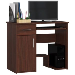 Ak furniture Volně stojící psací stůl Jay 90 cm wenge obraz