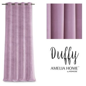 Závěs AmeliaHome Duffy pudrově růžový, velikost 140x250 obraz