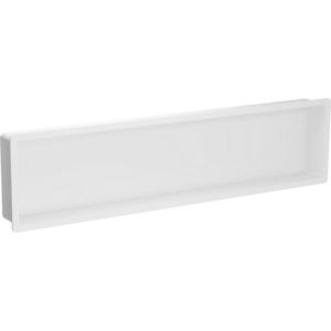 MEXEN X-Wall-K modul pro vestavbu do stěny litý mramor 122, 7 x 30, 7 cm, bílá 1900123010 obraz