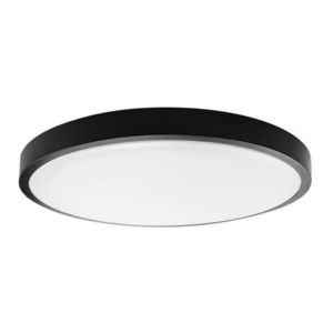 LED Solution Černé přisazené LED svítidlo kulaté 250mm 18W IP44 Premium Barva světla: Denní bílá 76341-24 obraz