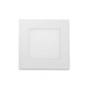 T-LED Bílý vestavný LED panel hranatý 120 x 120mm 6W Studená bílá 10255 obraz