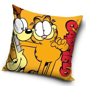 Carbotex Povlak na polštářek Garfield a kamarád Odie, 40 x 40 cm obraz