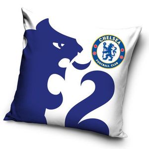 Carbotex Povlak na polštářek Chelsea FC Blue Lion, 40 x 40 cm obraz