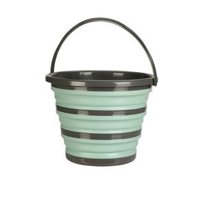 Redcliffs Skládací kbelík 10 l, zelená obraz