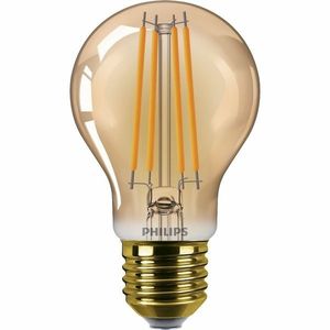 Philips LED filament žárovka E27 A60 3, 1W (25W) 1800K nestmívatelná, jantarová obraz