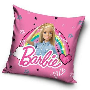 Carbotex Povlak na polštářek Barbie Kouzelná Duha, 40 x 40 cm obraz