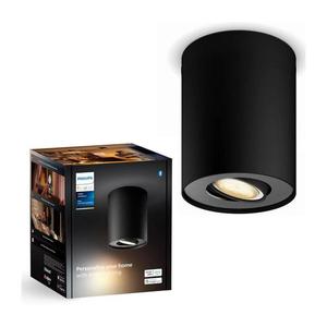 Philips Philips - LED Stmívatelné bodové svítidlo Hue PILLAR 1xGU10/4, 2W/230V černá obraz