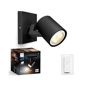 Philips Philips - LED Stmívatelné bodové svítidlo Hue RUNNER 1xGU10/4, 2W/230V + DO černá obraz