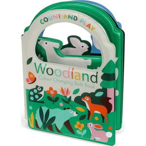 Interaktivní hračka Colour changing bath book Woodland – Rex London obraz