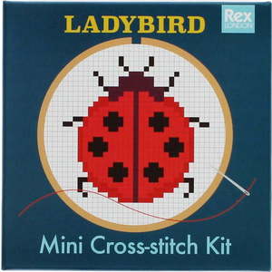 Kreativní sada Cross-stitch Kit Ladybird – Rex London obraz