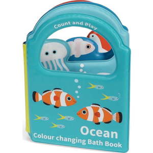 Interaktivní hračka Colour changing bath book Ocean – Rex London obraz